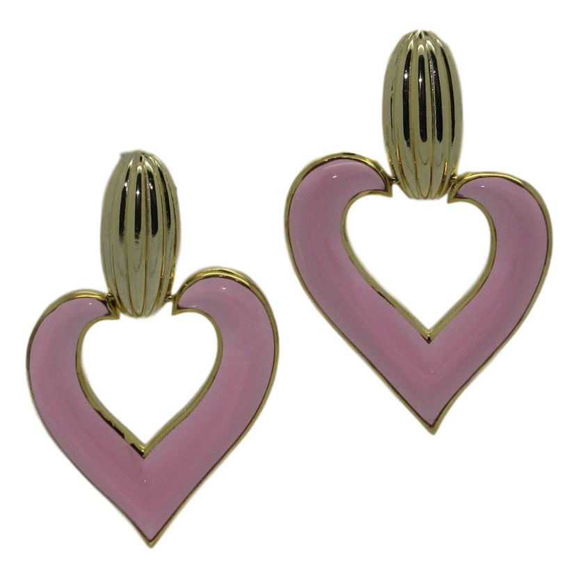 <i>Heart Earrings</i> <br>available in 4 colors<br>