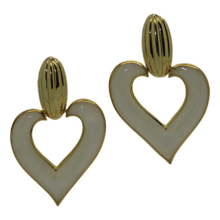 <i>Heart Earrings</i> <br>available in 4 colors<br>