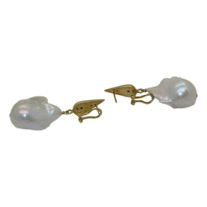 <i>Baroque Pearl Drop Earrings</i><br>by Marti Rosenburgh<br>