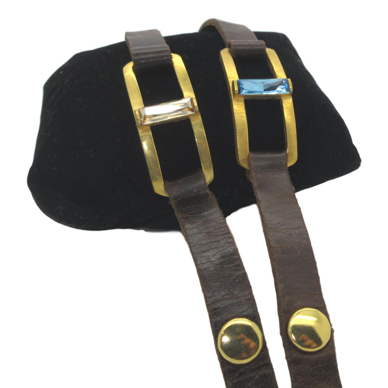 <i>Distressed Leather Bracelets</i>