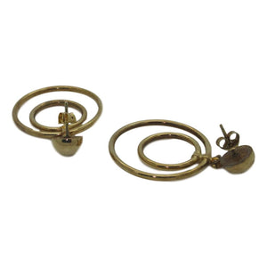 <i>Double Circle Earrings</i><br>Made in Italy<br>