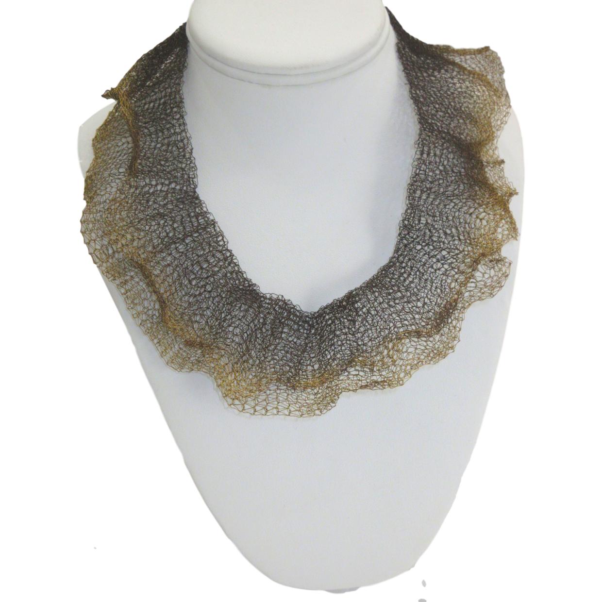 <i> Lacey Bib Necklace</i>