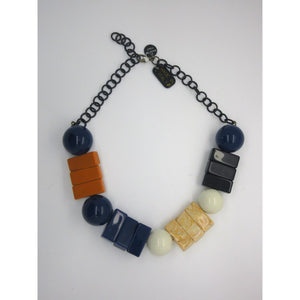 <i>Chunky Multi-Color Necklace</i><br>Made in Italy<br>