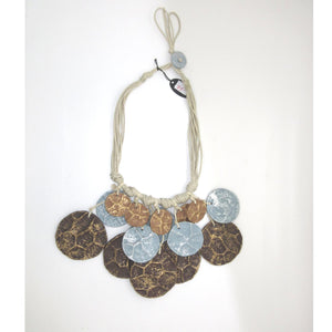 <i>Recycled Paper Necklace</i>