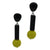 <i>Golf Ball Earrings</i><br>available in 3 colors<br><br>Made in Italy<br>