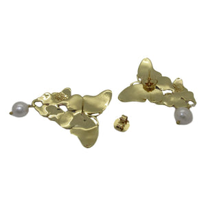 <i>Double Butterfly Earrings</i><br>available in 3 colors<br> <br>Made in Italy<br>