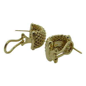 <i>Classic Wide Huggie Earrings</i> <br>Made in Italy<br>