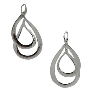 <i>Elegant Double Loop Earrings</i><br> available in 2 colors<br>