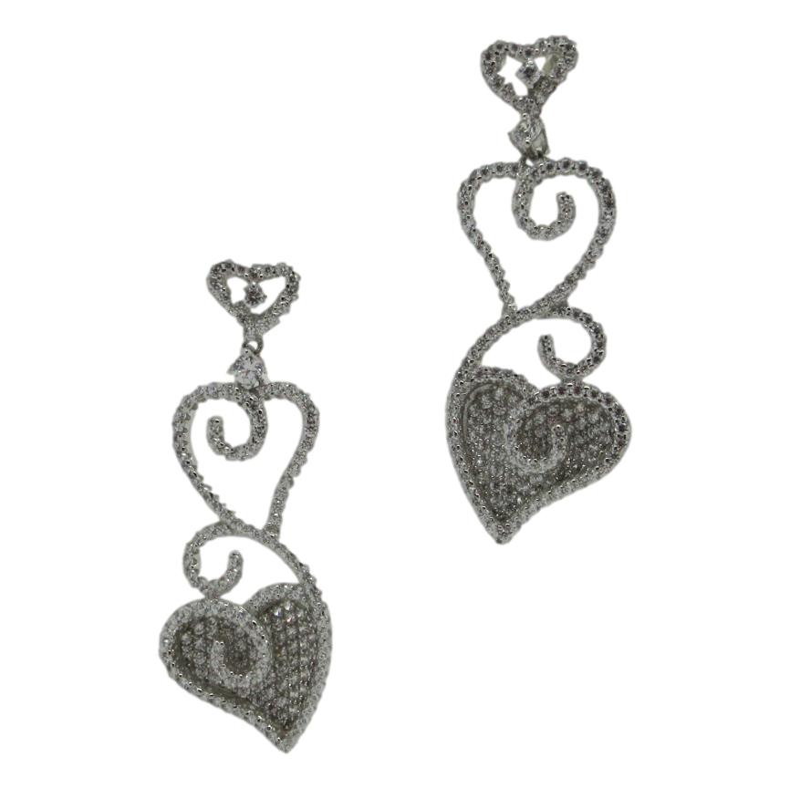 <i>Falling Hearts Earrings</i>