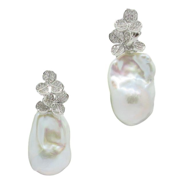 <i>Stunning Baroque Pearl Earrings</i><br>by Marti Rosenburgh<br>