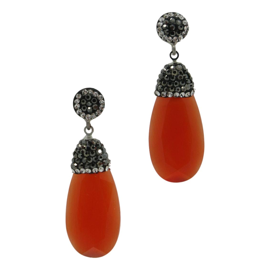 <i>Crystal Drop Earrings</i>