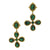 <i>Caviar Bead Crystal Earrings</i><br>available in 2 colors<br>