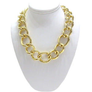 <i>Stunning Chunky Link Necklace</i><br>Made in Italy<br>