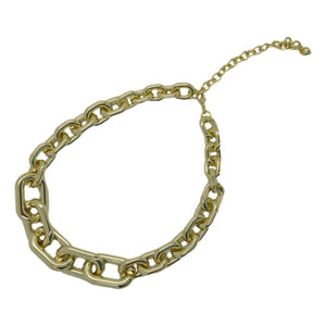 <i>Chunky Rectangular Link Necklace</i><br>Made in Italy<br>
