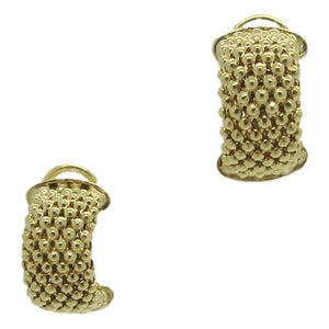 <i>Classic Woven Earrings</i><br>Made in Italy<br>