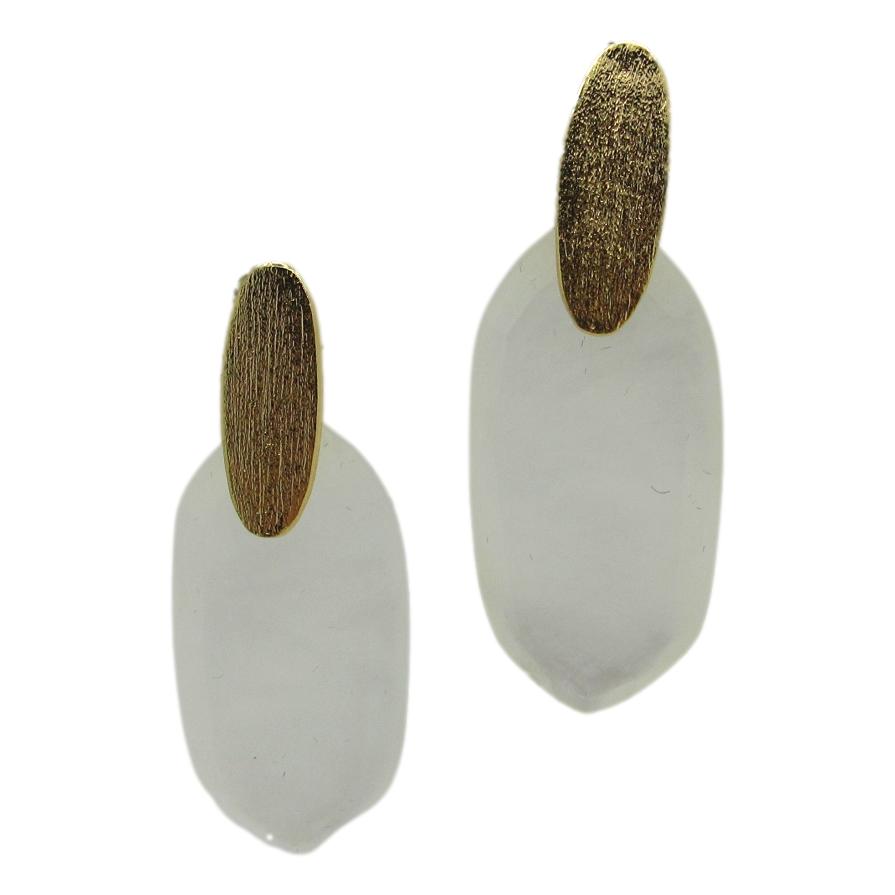 <i>Doublet Mother of Pearl Earrings</i>