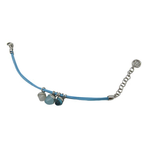 <i>Triple Cord Drop Bracelet</i><br>Made in Italy<br>
