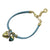 <i>Dainty Leatherette Bracelet with Drops</i><br>Made in Italy<br>