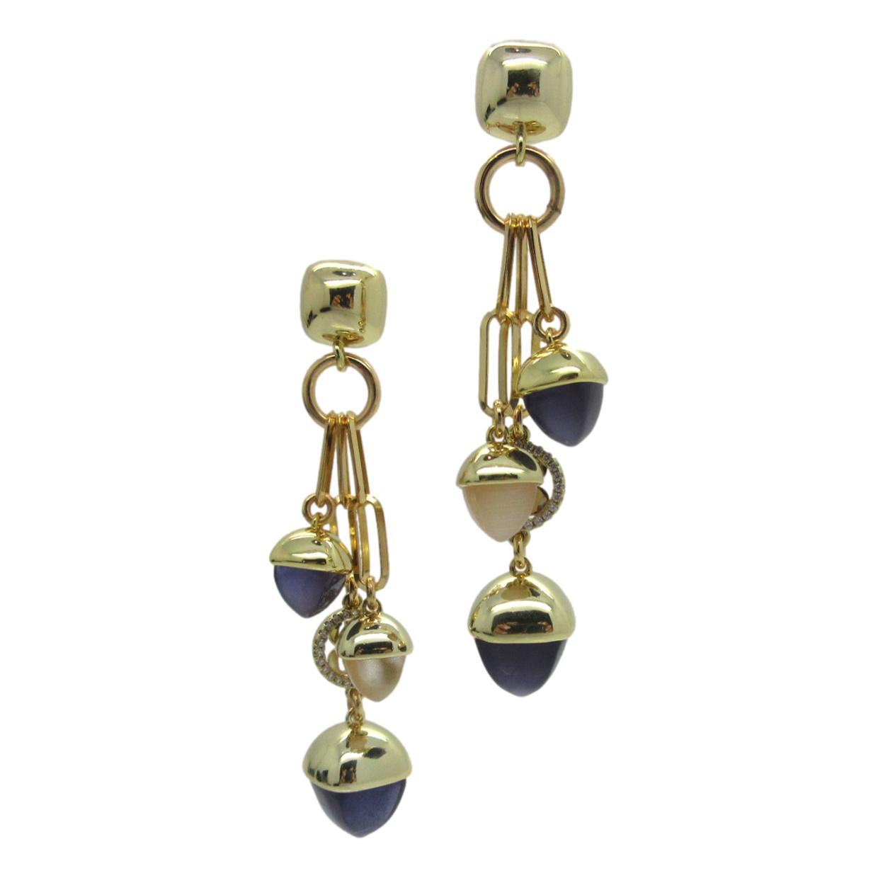 <i>Multi-Drop Earrings</i><br>Made in Italy<br>