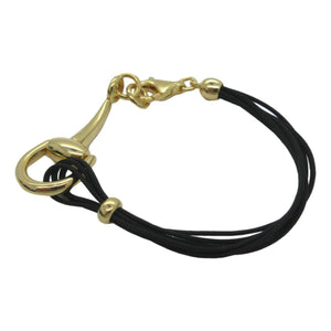 <i>Horse Bit Cord Bracelet</i><br>Made in Italy<br>