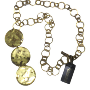 <i>Clock Pendant Necklace</i><br>by Evocateur<br>