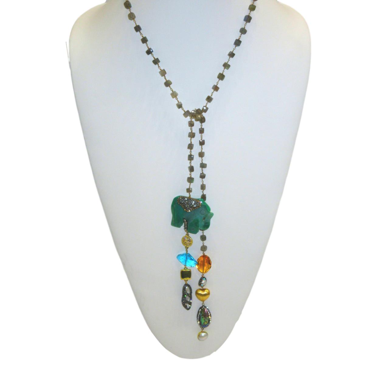 Serendipity in Labradorite By Marti Rosenburgh